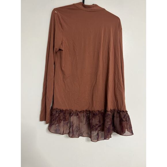 Logo by Lori Golstein Blouse Women's Cardigan Blouse Size XS - Picture 5 of 5